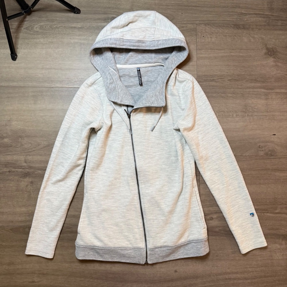 Kuhl Arva Capuche Gray Heather Zip Up hoodie Womens Small